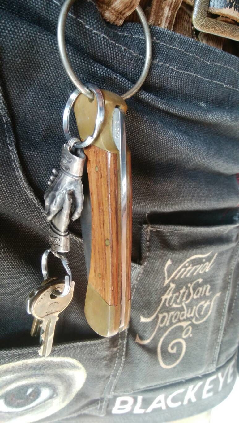 Shake Hands Keyring - Silver(シルバー製) (Made by vi Shake Hands Keyring - Silver(シルバー製) (Made by vi
