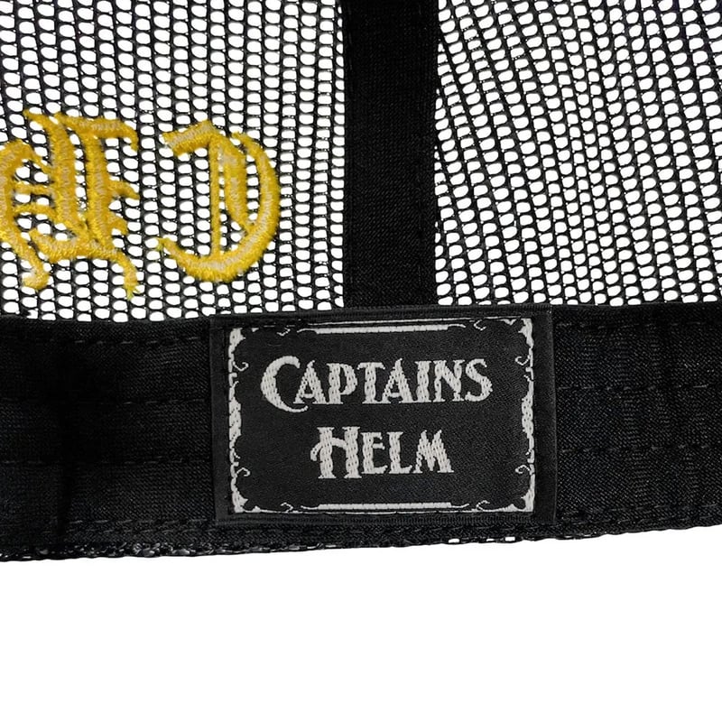 CAPTAINS HELM　#TRADEMARK ALL MESH キャプテンズヘルム トレードマーク オール メッシュ キャップ