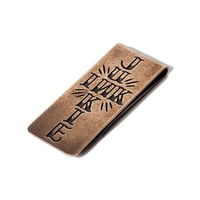 THE SOFTMACHINE - INK JUNKIE MONEY CLIP
