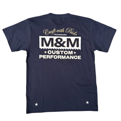 M&M CUSTOM PERFORMANCE -  TM LOGO TEE 25-MMT-004