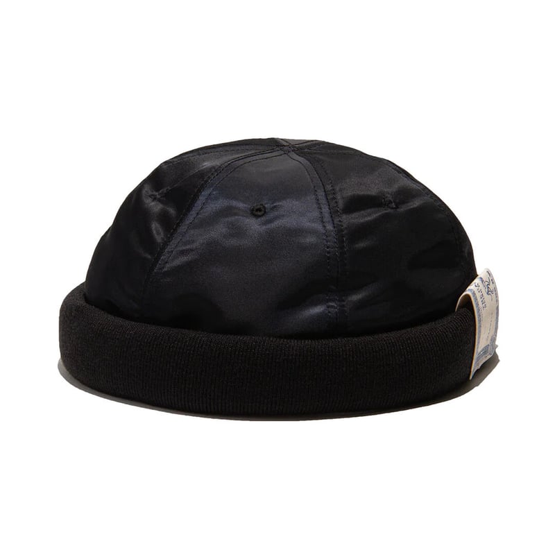 帽子 THE H.W. DOG & CO. - MA-1 ROLL CAP THE H.W. DOG & CO. - MA-1 ROLL CAP - BLACK | e