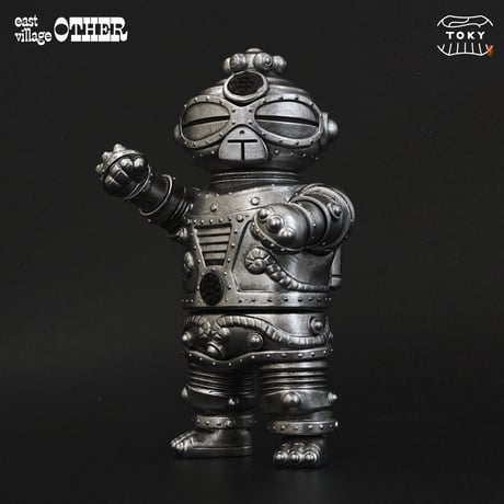 TOKY × east village OTHER - ソフビ製ともだち零号機 (Chrome warrior)