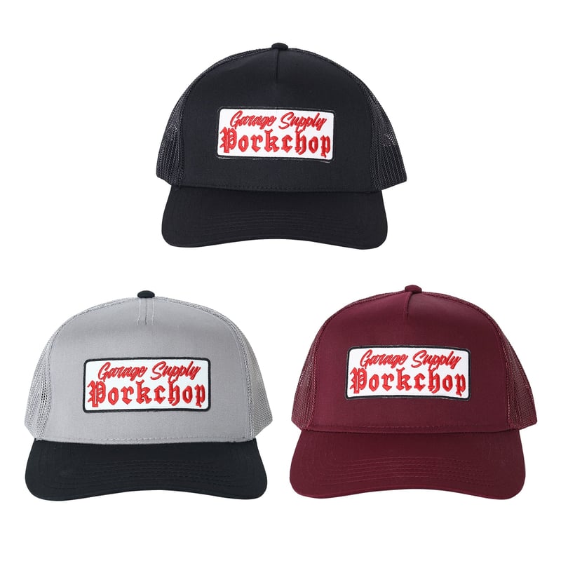 ポークチョップガレージサプライ　O.E. WAPPEN MESH CAP 即完売 PORKCHOP GARAGE SUPLLY - O.E. WAPPEN MESH CAP |