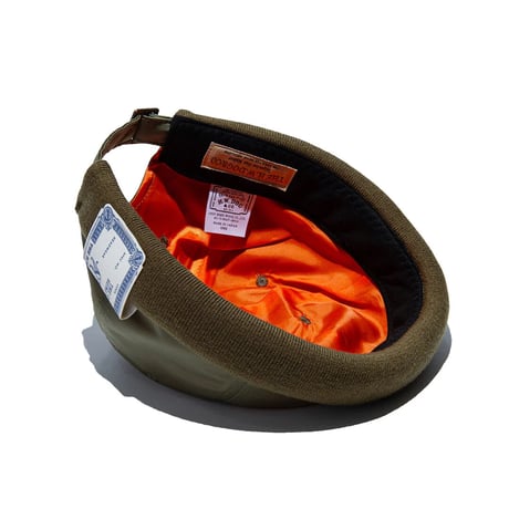 THE H.W. DOG & CO.  - MA-1 ROLL CAP - BLACK