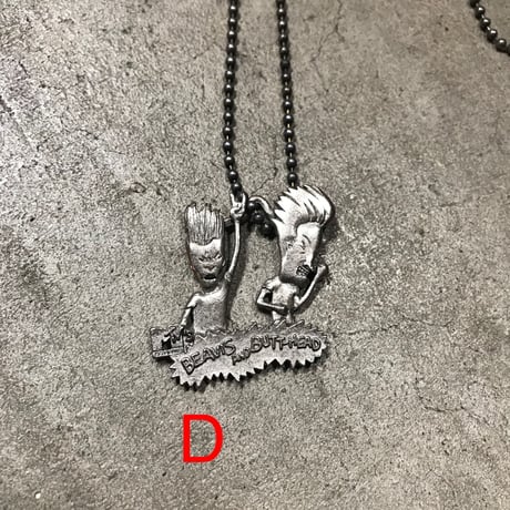 1990s Beavis & Butthead Necklace