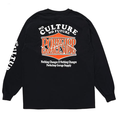 PORKCHOP GARAGE SUPPLY - WAVE LOGO L/S TEE