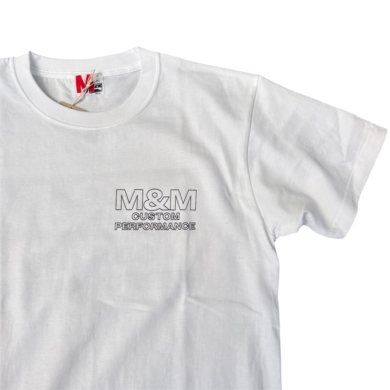 M&M Custom Performance ホワイトTシャツ M&M CUSTOM PERFORMANCE - CWP TM Logo Tee (WHITE) / ロゴ