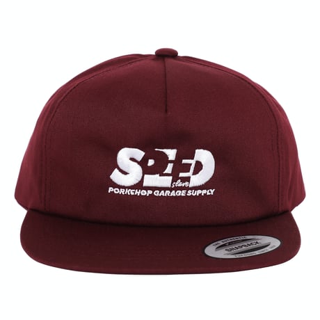 PORKCHOP - SPEED SLAVE CAP (BLK/WHT/BGD)