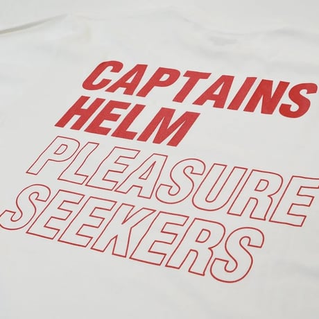 CAPTAINS HELM - #PLEASURE SEEKERS LS TEE