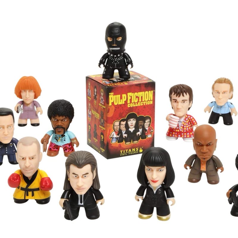 Pulp Fiction リ アクション フィギュア パルプフィクション ３体 新品 PULP FICTION パルプフィクション The Cast NECA