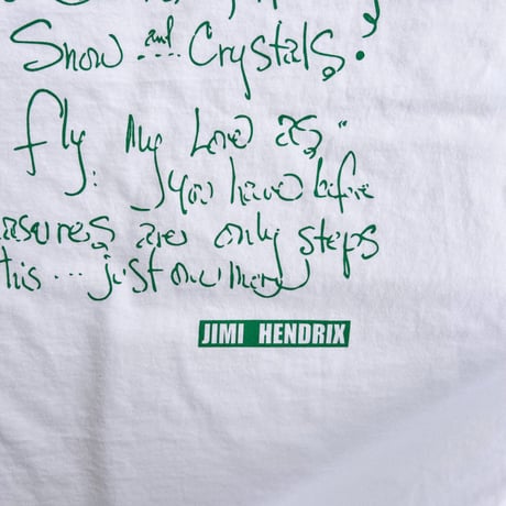 E.V.O - J.HENDRIX POEM POCKET TEE