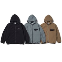 CAPTAINS HELM - #RECYCLE FLEECE ZIP HOODIE