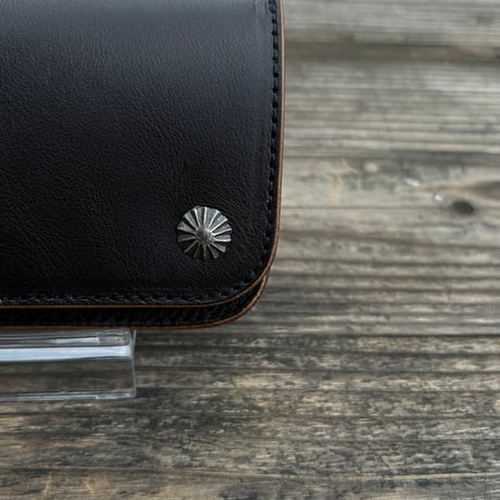 STAND REPAIR WORKS - MIDDLE TRUCKER WALLET "APOLLO"- 茶芯