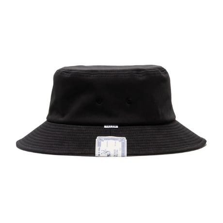 THE H.W. DOG & CO.  - BRIM6.5 BUCKET HAT - Black D-00974