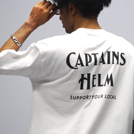 CAPTAINS HELM - #SYL LOGO SS TEE
