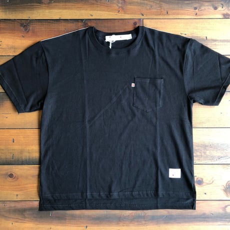 BLUE SAKURA - BIG T-SHIRT【BLACK】/ BS-BCS1
