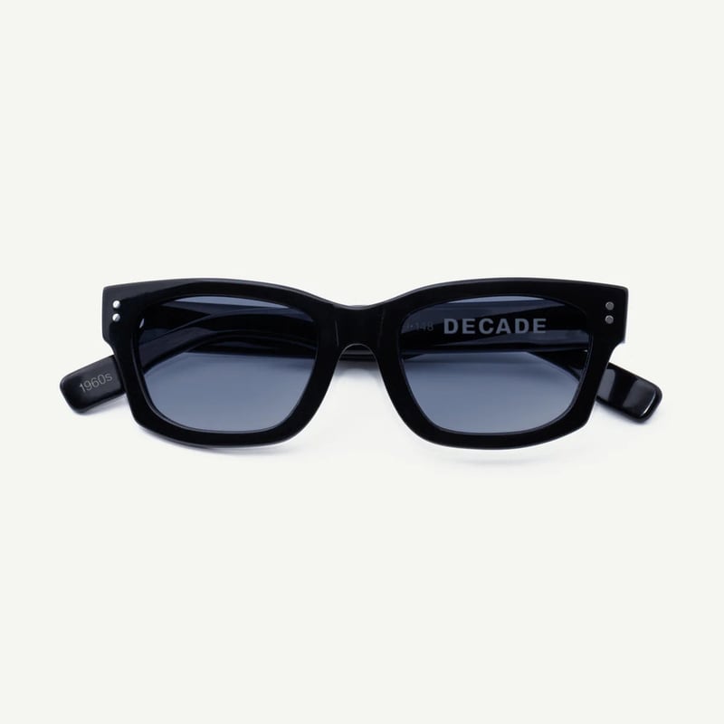 DECADE (EYEWEAR) - MILTON 60s (GROSS BLACK) | e