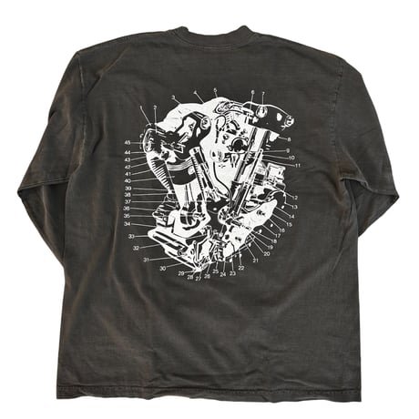 E.V.O - EXPLODED L/S TEE - KNUCKLE HEAD