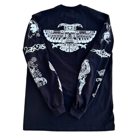 R.H.C.P - "アンソニーキーディス Tattoo" Tシャツ L/S (ブラック)