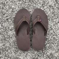 RAINBOW SANDALS -Classic Leather "Double Midsole" (MOCH モカ)