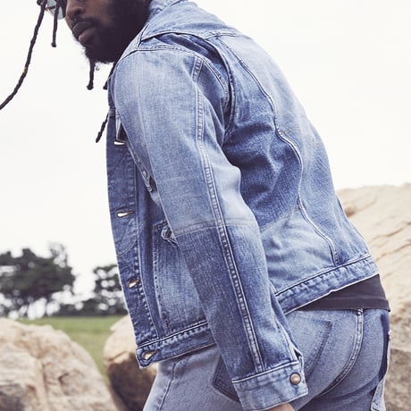 ChahChah - "Wrangler × Chah" ChahRemake Denim Jacket “LOVE”