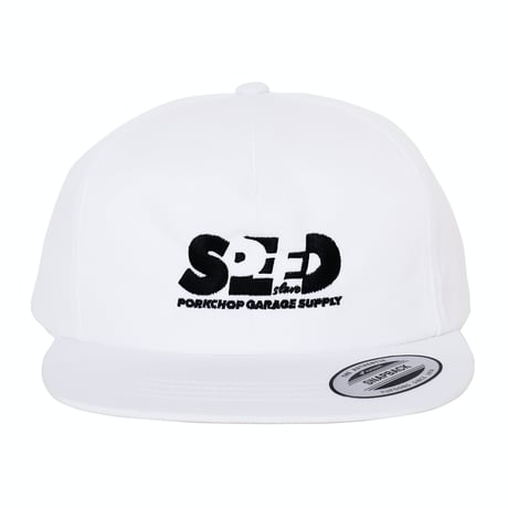 PORKCHOP - SPEED SLAVE CAP (BLK/WHT/BGD)