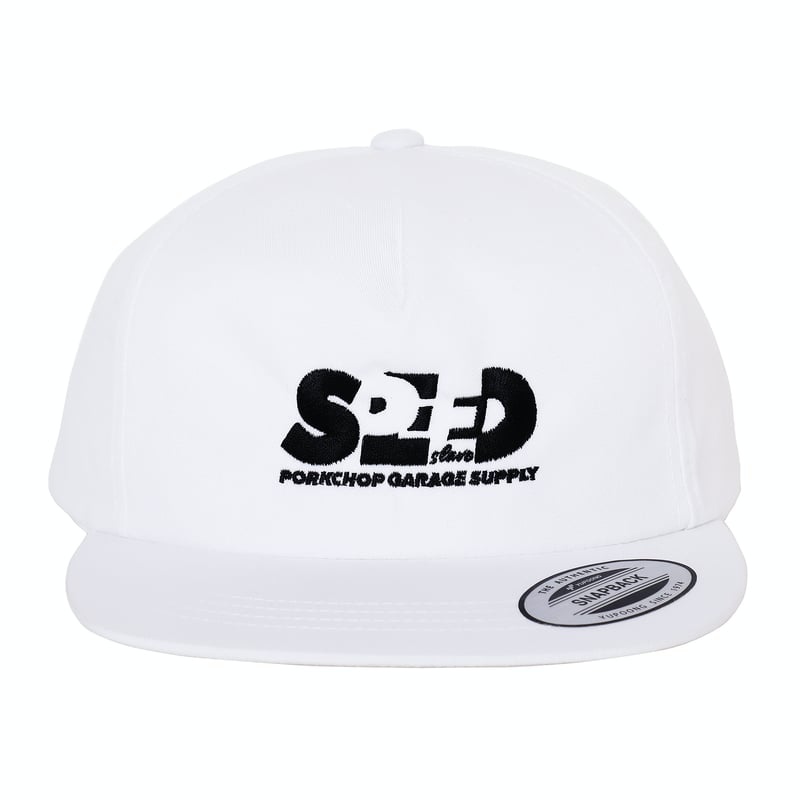 PORKCHOP - SPEED SLAVE CAP (BLK/WHT/BGD) | east