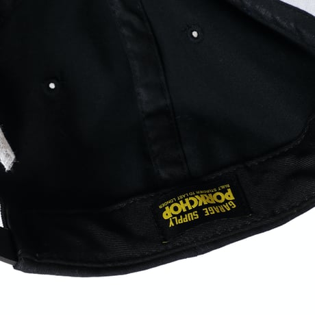 PORKCHOP - SPEED SLAVE CAP (BLK/WHT/BGD)