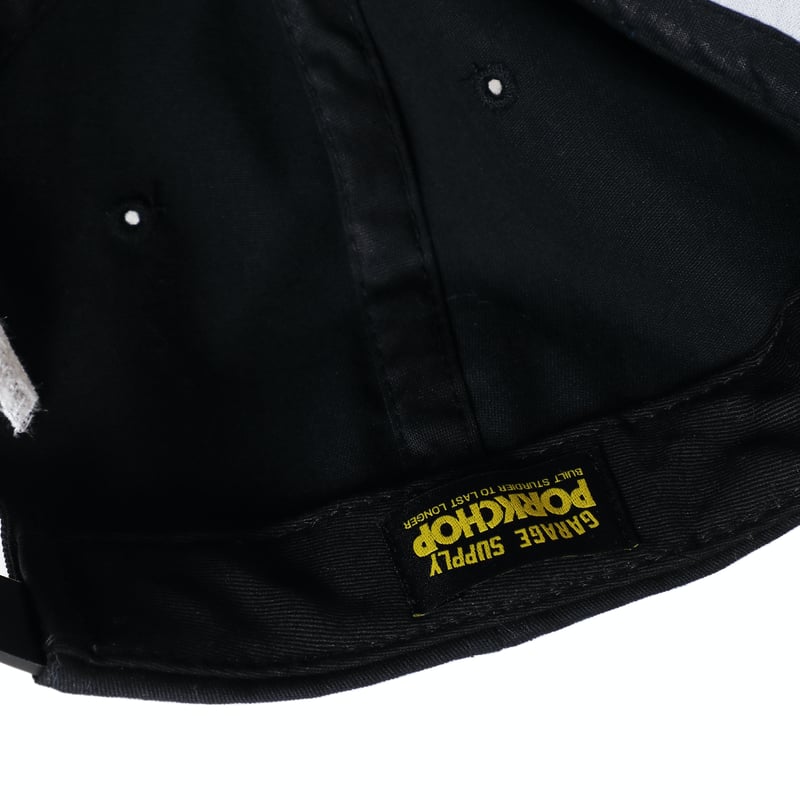 PORKCHOP - SPEED SLAVE CAP (BLK/WHT/BGD) | east