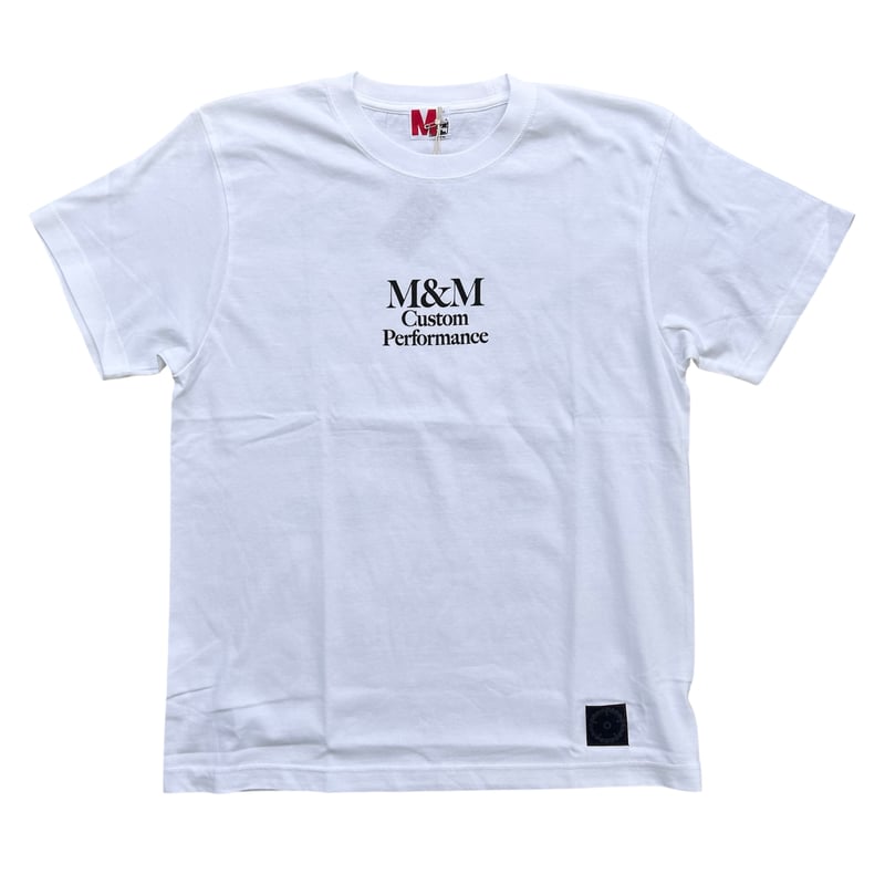 エムアンドエム　M&M CUSTOM PERFORMANCE M&M CUSTOM PERFORMANCE - Logo Tee (BLACK) / ロゴ プリント T