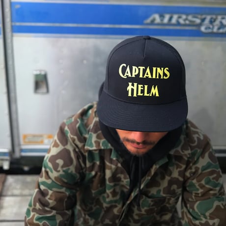 CAPTAINS HELM - #CLASSIC LOGO MESH CAP