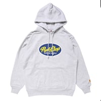 PORKCHOP GARAGE SUPLLY - 2nd OVAL HOODIE/GRAY