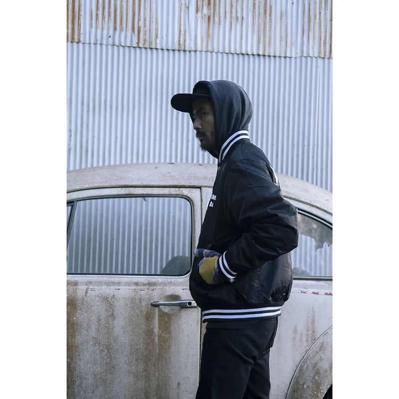 キャプテンズヘルム　LOGO STADIUM JACKET サイズL CAPTAINS HELM - #LOGO STADIUM JACKET | east vil