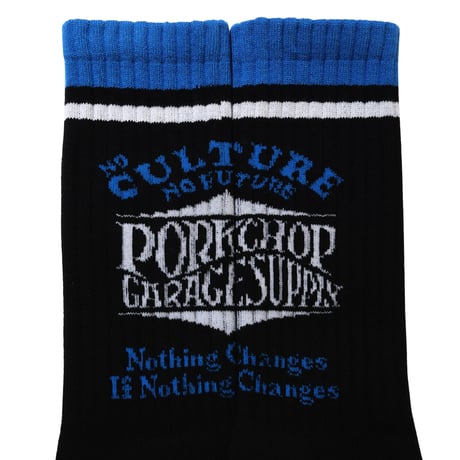 PORKCHOP GARAGE SUPLLY - WAVE LOGO SOX
