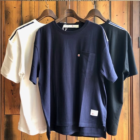 BLUE SAKURA - BIG T-SHIRT【NAVY】/ BS-BCS1-NV