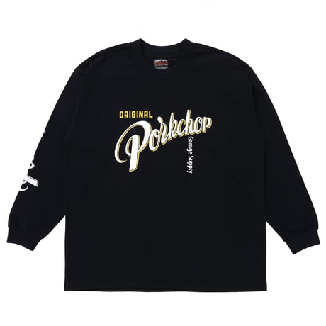 PORKCHOP GARAGE SUPLLY - CRS LOGO L/S TEE