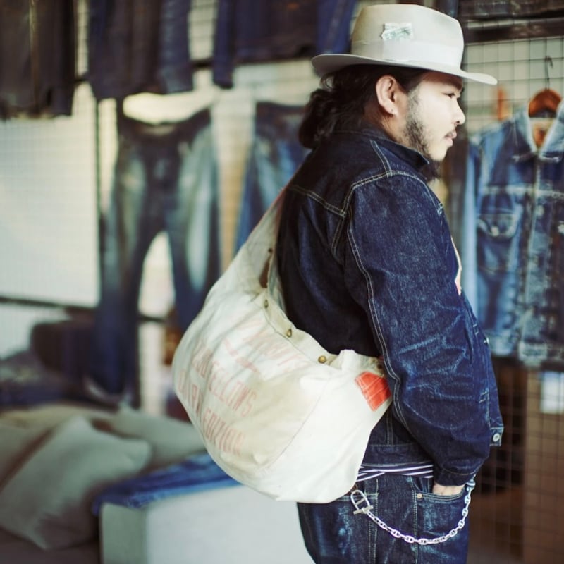 TCB JEANS ニュースペーパーバッグ ブラウン TCB JEANS - Brand-News Paper Bag | east village