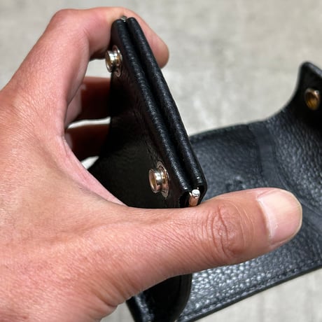 STAND REPAIR WORKS - MONEYCLIP WALLET "BLACK" Studs Ver.