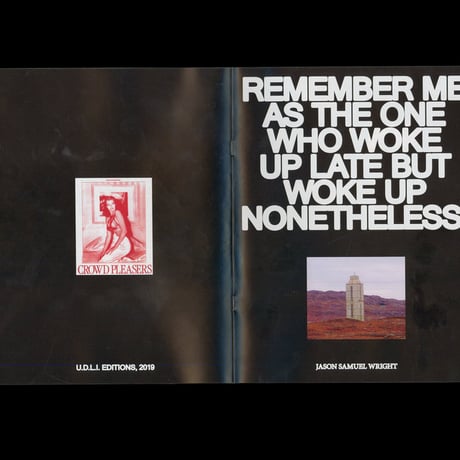 UDLI Editions - REMEMBER ME... ZINE
