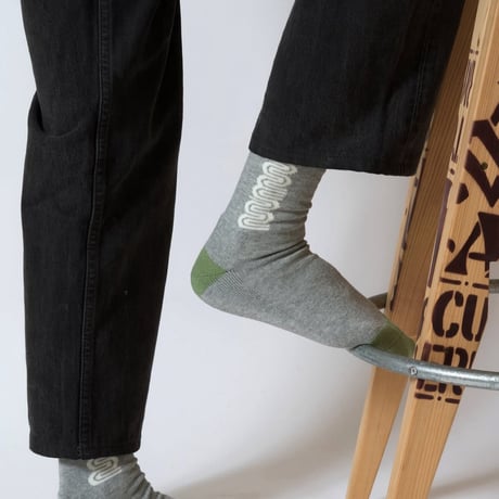 SSC (SURF SKATE CAMP) - WARM LOGO SOCKS