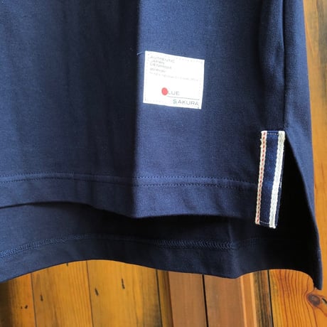 BLUE SAKURA - STEP T-SHIRT【ネイビー】