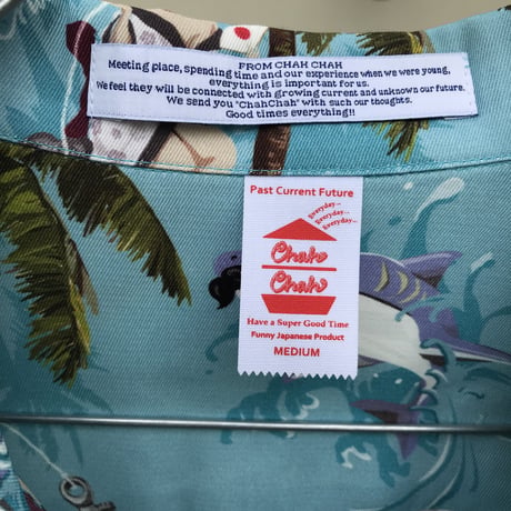 ChahChah - WA LOHA-SHIRTS (ターコイズ)