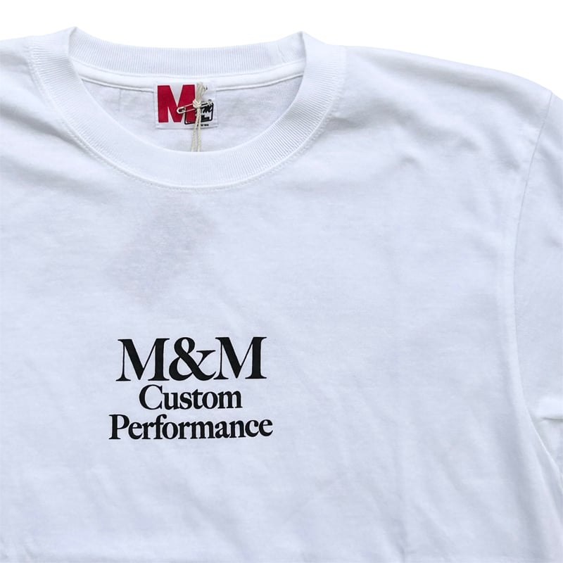 m&m custom performance 希少 M&M CUSTOM PERFORMANCE - LOGO TEE 25-MMT-10 |