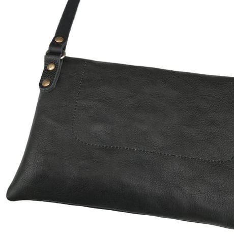 STAND REPAIR WORKS × east village OTHER - LEATHER SACOCHE - (Type F w/STONE)