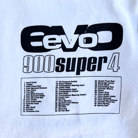 E.V.O - EXPLODED L/S TEE - 900 SUPER 4