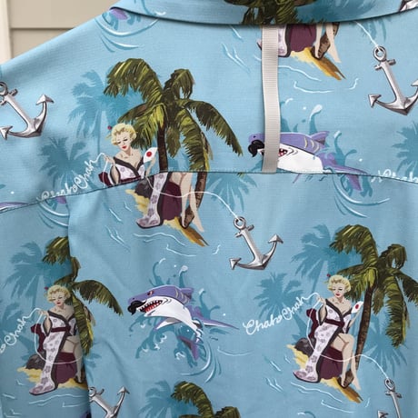 ChahChah - WA LOHA-SHIRTS (ターコイズ)