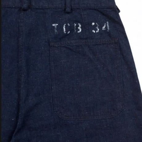 TCB JEANS - SEAMENS TROUSERS / USN デッキパンツ