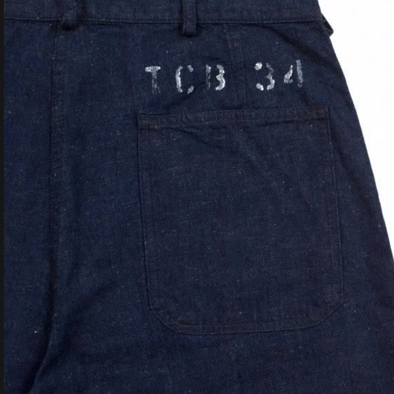 TCB JEANS - SEAMENS TROUSERS / USN デッキパンツ | eas