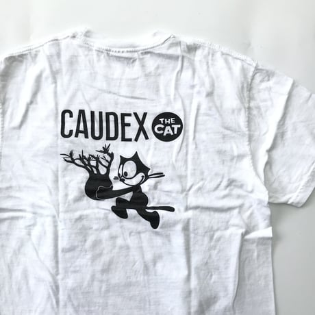 CAUDEX THE CAT - TEE (WHITE)