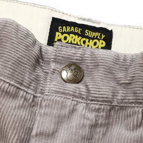 PORK CHOP GARAGE SUPPLY - LOOSE FIT CORDUROY PANTS